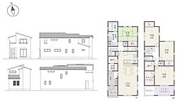 豊橋市牛川通三丁目　新築戸建（全3棟）2号棟