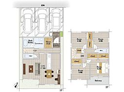 豊橋市西幸町1期　新築戸建（全2棟）1号棟