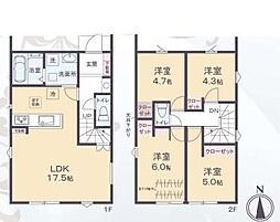 豊橋市多米中町1丁目 新築戸建(全3棟)1号棟