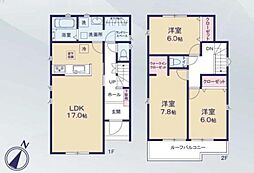 豊橋市曙町23ー1期 新築戸建(全6棟)6号棟リナージュ