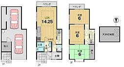 京都市右京区太秦袴田町の一戸建て