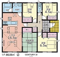 姶良市蒲生町上久徳新築平屋　第2-1号棟