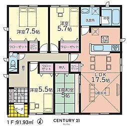 姶良市蒲生町上久徳新築平屋　第2-2号棟