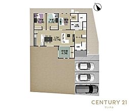 霧島市国分清水1丁目新築平屋 2号棟