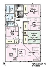 霧島市隼人町東郷新築平屋 第3-1号棟