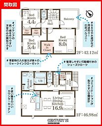 鹿児島市桜ヶ丘6丁目新築戸建　第1-1号棟