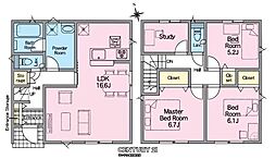 鹿児島市坂之上7丁目新築戸建　第35-2号棟
