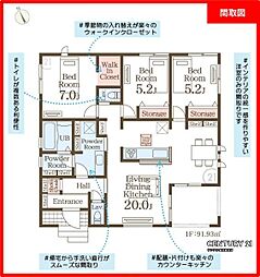 霧島市隼人町松永新築平屋 第1-2号棟