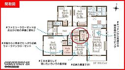 姶良市西餅田新築平屋　第1-1号棟