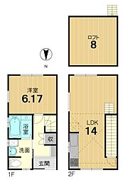 京都市右京区鳴滝松本町の一戸建て