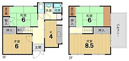 京都市右京区嵯峨苅分町の一戸建て