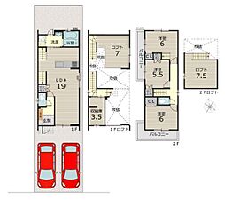 京都市西京区上桂前川町の一戸建て