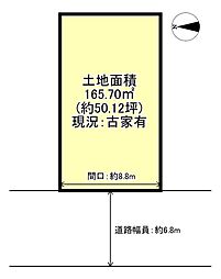 宇治市五ケ庄広岡谷の土地