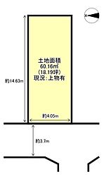 京都市山科区御陵四丁野町の土地