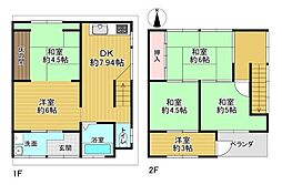 京都市右京区太秦安井西裏町の一戸建て