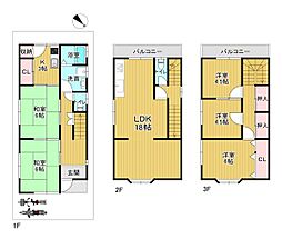 京都市伏見区淀下津町の一戸建て