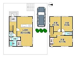 長岡京市高台4丁目の一戸建て