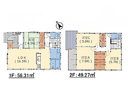 雄城台中央1丁目1期1号棟