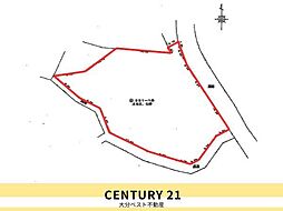 屋山上物付き　土地