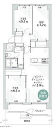 東急ドエルおおやちビレジ1号棟