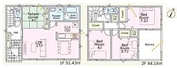 豊川市篠束町　第4　全2棟　2号棟