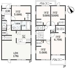 豊川大堀町第1期　全3棟　新築　2号棟