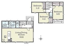 豊川市本野町　第1期　新築　全4棟　2号棟