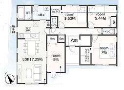 豊川市伊奈町正庵　第1期　新築全4棟　1号棟（平屋建て）