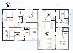 豊川市伊奈町正庵　第1期　新築全4棟　3号棟（平屋建て）