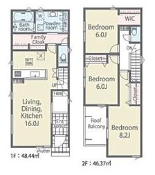 豊川市御津町広石　第1期　新築　全4棟　1号棟