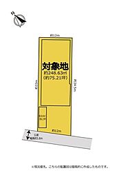 建物・2ｔクレーン付き約126坪の整形地