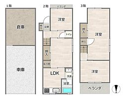 大阪市淀川区加島１丁目の一戸建て