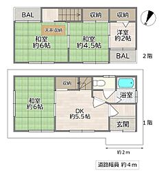 大阪市東淀川区豊里７丁目の土地