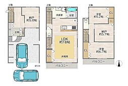 守口市高瀬町１丁目の一戸建て