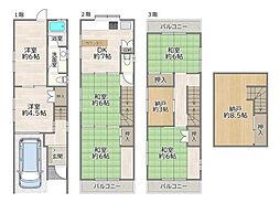 大阪市東淀川区豊里4丁目の一戸建て