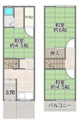 守口市金田町３丁目の一戸建て
