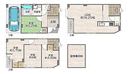大阪市東淀川区相川2丁目の一戸建て