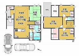 堺市南区逆瀬川の一戸建て
