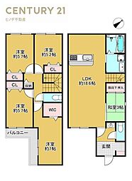 泉大津市北豊中町３丁目の一戸建て