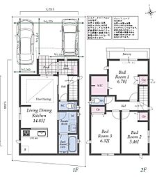 名古屋市中村区沖田町の一戸建て