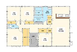 小城市牛津町乙2期 8号棟（小城駅）平屋