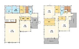 佐賀市高木瀬大字東高木1期1号棟(佐賀駅)二階建