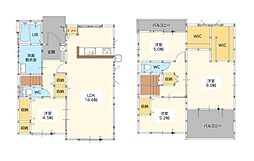 佐賀市昭栄町3期1号棟(鍋島駅)二階建