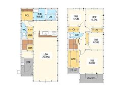 佐賀市新郷本町 1期 3号棟（佐賀駅）二階建
