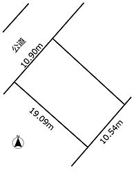 北郷4条3丁目土地