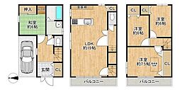 東大阪市吉田４丁目の一戸建て