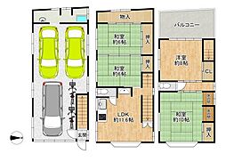 東大阪市若江本町３丁目の一戸建て