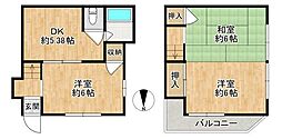 東大阪市日下町２丁目の一戸建て
