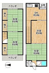 東大阪市大蓮南３丁目の一戸建て