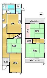 東大阪市日下町5丁目の一戸建て